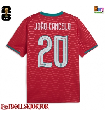 Portugal Joao Cancelo #20 Hemmatröja VM 2026 Kortärmad
